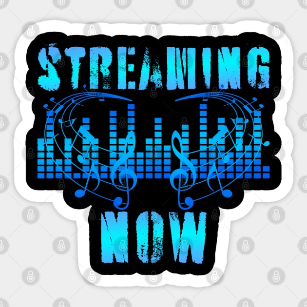 Streaming Now Music Producer Sticker by Green Gecko Creative